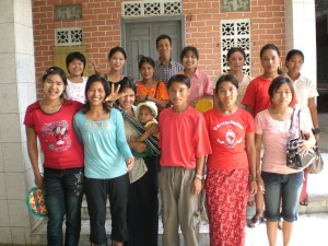 Some of the participants on the teacher's seminar