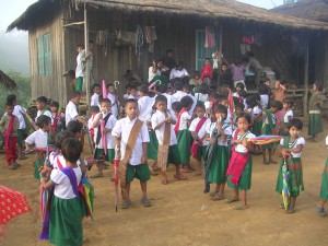 School children